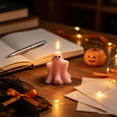 thumbnail image 4 of Dalxymotic Ghost Candle, Spooky Figurine Wax Decor, Decorative Desk Ornament Accent, Cute Spooky Party Gift Idea, Ghost Candle Decoration Gift for Home, Table, Desk, Mantel, 4 of 7