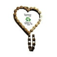 thumbnail image 1 of Mira MA94169-900081 Handmade & Fair Trade Heart Bicycle Chain Picture Frame Hook, 1 of 1