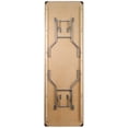 thumbnail image 4 of Bowery Hill Rectangular Birchwood Folding Banquet Table in Silver, 4 of 4