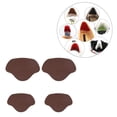thumbnail image 3 of Plantillas de agarre rápido para talón Reparación de talón Inserción de de subsidio para el talón de los pies Inserciones de cojín para - café Sunnimix Almohadilla para el talón del zapato de los apretones del talón, 3 of 8
