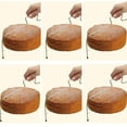 thumbnail image 4 of Ajustable Ronda de material acero Inoxidable Pastel Capa Rebanador Herramienta Bricolaje, 4 of 8