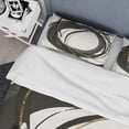 thumbnail image 4 of Designart 'Gold Glamour Circle IV' Geometric Duvet Cover Set, 4 of 4