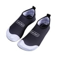 thumbnail image 4 of NexTorq Womens Beach Shoes, Men's Water Shoes, Water Socks for Women Men Adult Aqua Swim Shoes Beach River Pool Barefoot Yoga Exercise Wear Sports Accessories Quick-Dry Must Haves, Black, 5.5, 4 of 4