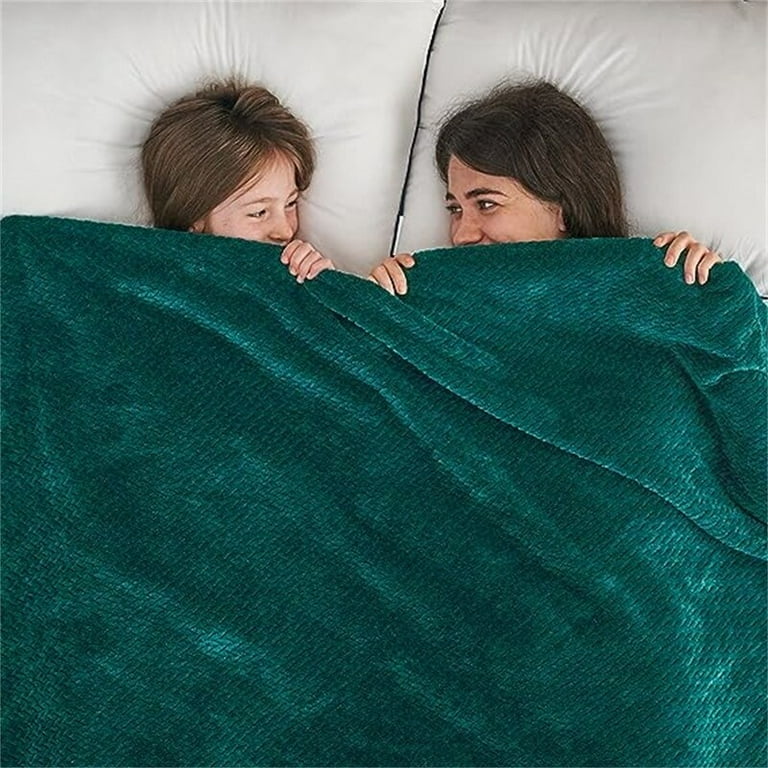 Dark turquoise throw blanket sale