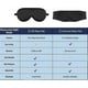 thumbnail image 5 of Alaska Bear Organic Mulberry Silk Sleep Mask Feather Light And Cloud Soft Eye Cover For Sleeping, Gender-neutral (black), 5 of 5