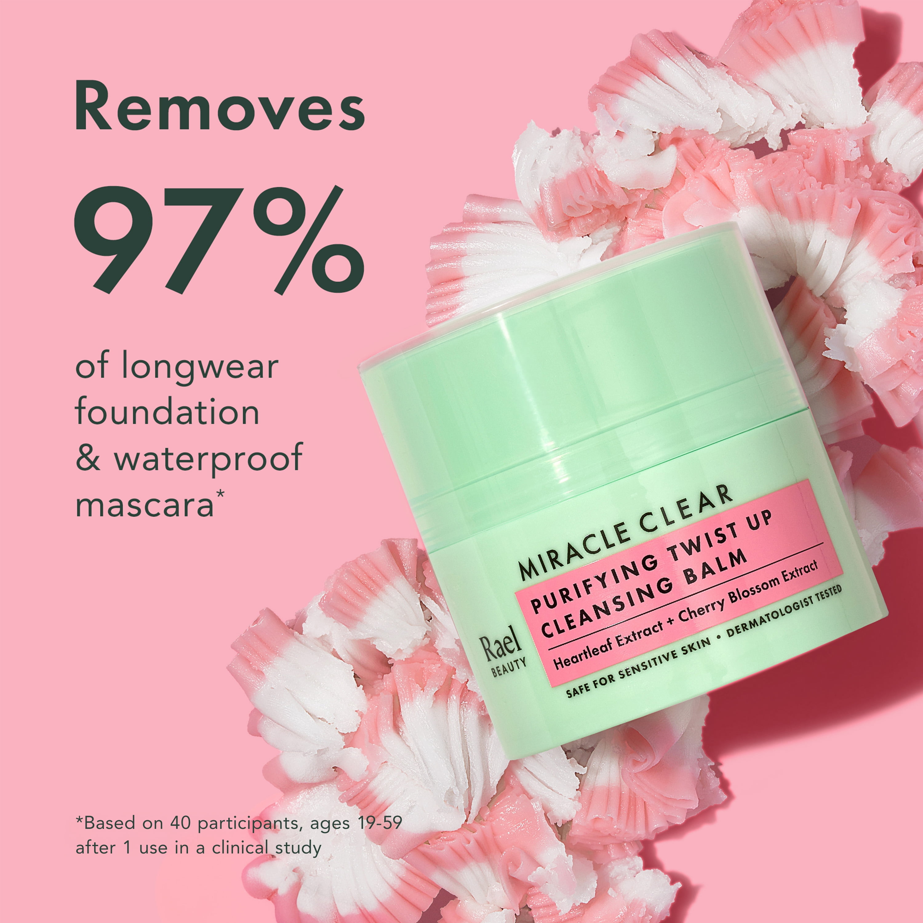 Rael Miracle Clear Purifying Twist Up Cleansing Balm, 1.69 fl oz