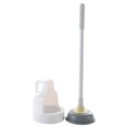 thumbnail image 1 of Coofit Plongeur de Toilette Antidérapant en Plastique avec Support, 1 of 9