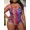 Rose red, variant on 2026 New Sexy Plus Size Swimwear for Chubby Woman Swimsuit One Piece Colour Leopard Print Large Bikini Bathers Bathing Suit