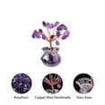 thumbnail image 3 of Quartz Natural Gemstone Crystal Money Tree Good Luck Prosperity Feng Shui Tree, 3 of 4