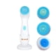 thumbnail image 1 of Cepillo de limpieza facial HUOGUO Silicone con 3 cabezales, 1 of 2
