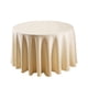 thumbnail image 1 of Matsuzay Home Hotel ple diseño redonda mantel ceremonia fiesta mantel reutilizable lavable decoración Festival ornamento Mostrada Beige 1.8 m, 1 of 6