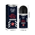 thumbnail image 4 of Xihbxyly Desodorante Masculino, Antitranspirante Roll-On Portátil de 50 Ml, Fórmula Que Controla El Olor Durante 48 Horas, Extractos Vegetales Suaves, Regulación de La Sudoración, Frescura Diaria, Di, 4 of 7