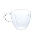 thumbnail image 2 of 2x Tazas de té o café de térmico aislado Tazas de té de doble pared transparentes Tazas para beber Soledad Taza de café de doble pared, 2 of 10