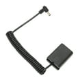 thumbnail image 3 of NP-FW50 DC Coupler, Black Full Decoding Dummy Battery Power Cable Adapter  For A7II For  For A7, 3 of 8