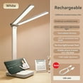 thumbnail image 4 of Gnwei Double Head Desk Lamp with Large Lighting Range, Mini Lamp for Small Spaces, Rechargeable Foldable and Portable Desk Lamp with USB-C Cable for Travelling, 4 of 4