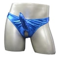 thumbnail image 5 of Men's Boxer Briefs Mens Briefs 2xl Colorful Underwear for Men Good Brief Cool Mesh Microfiber Underwear Men Pack Who Supportive Mens Small Fruit Insert Here Blue XL, 5 of 7