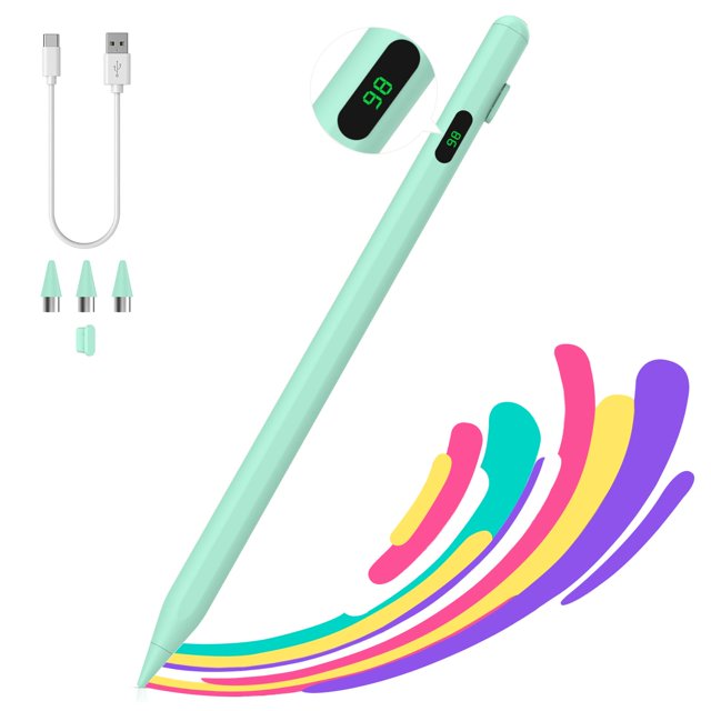 Lápiz Stylus MoKo Universal para Pantallas Táctiles con Pantalla LED de Batería