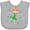 AC-Heather Grey, variant on Inktastic Irish Princess St Patricks Girls Girls Baby Bib