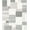 Gray, Pattern 1, variant on ODIKA 4'x6' Machine Washable Non-Slip Area Rug, Minimalist Grid With Subtle Overlapping Rectangular Blocks High Traffic Rug, Gray, 157150