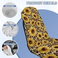 thumbnail image 6 of KUIFORTI Sunflower Car Cushion Seat Covers Sweat Absorption Car Sweat Towel Seat Cover with Storage Bag Multi-Functional Anti-Slip for Beach Swimming, Sports, Camping,Yoga, 6 of 7