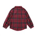 thumbnail image 3 of Pntutb Blusas con botones a cuadros rojos y negros para mujer Pntutb Pntutb-1638, 3 of 6