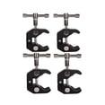 thumbnail image 1 of Super Clamp QYXINC, paquete de 4 unidades para cámara y monitor de fotografía, 1 of 6
