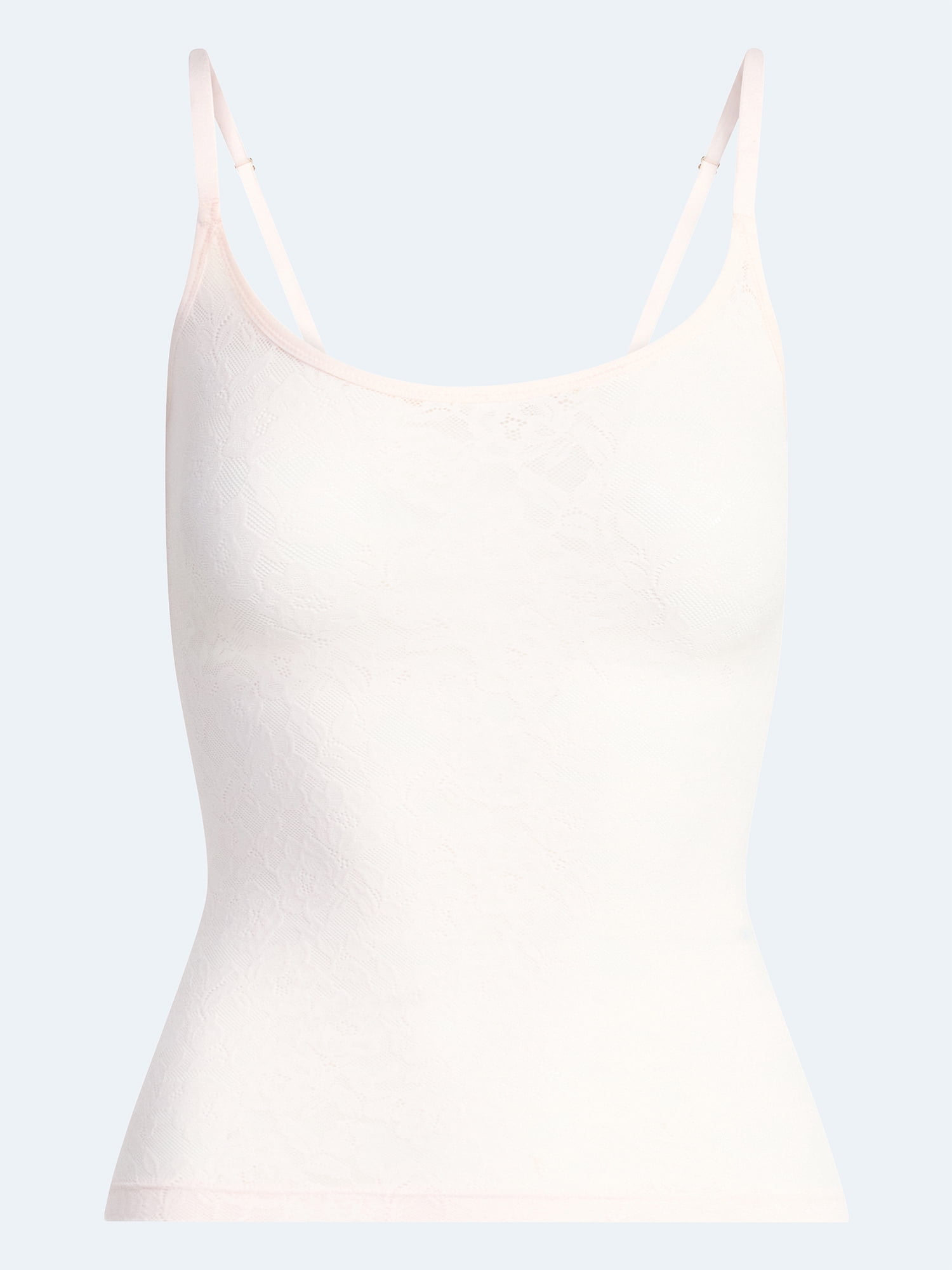 Joyspun Women's Soft Stretch Lace Cami, Sizes XS-XXXL