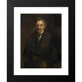 thumbnail image 2 of Franz von Lenbach 14x18 Black Modern Framed Museum Art Print Titled - Gottfried Semper (Architekt) (Around 1875), 2 of 5