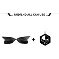 thumbnail image 4 of Infiniti Carbon Fiber Rearview Mirror Side Mirror Cover Cap Q50 Q60 1 Pair, 4 of 9