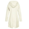 thumbnail image 3 of Ketyyh-chn99 Fall Clothes for Women Loose Cardigan Coat Cover Up Ladies Jacket Beige,2XL, 3 of 3