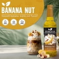 thumbnail image 2 of Syruvia Banana Nut Flavored Syrup for Drinks, Cocktails, Lemonades, Iced Teas and Desserts – 25.4 fl oz, 2 of 5