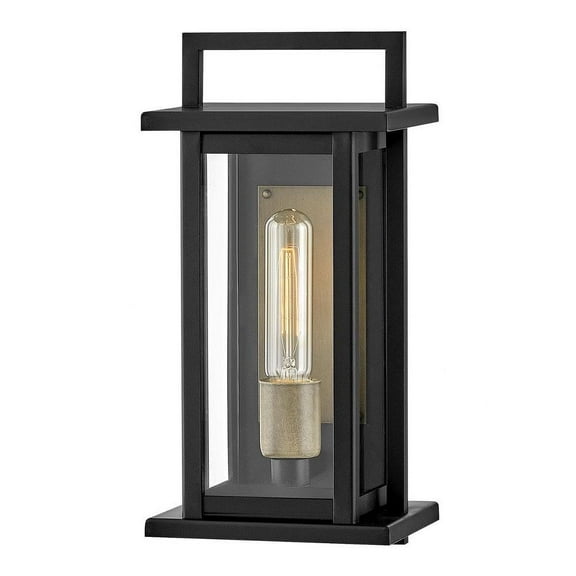 1 Light Outdoor Small Wall Mount Lantern in Traditional and Transitional Style-13.5 inches Tall and 6.5 inches Wide Bailey Street Home 81-Bel-4614404