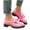Pink, variant on Xfvqtps Women Loafers with Bow Thick Sole Chunky Heel Patent Leather Slip on Office Work Business School Dressy Casual Shoes