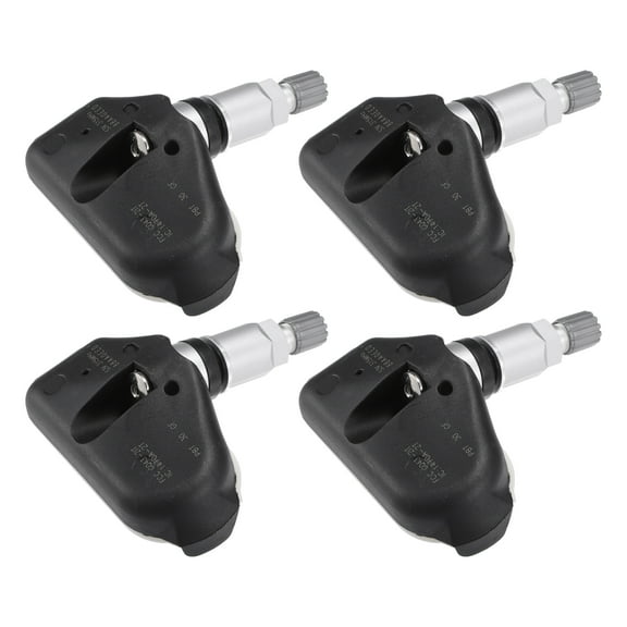 Unique Bargains 4 Pcs Tire Pressure Sensor TPMS No.06421SCVA00 for Honda Element 2007 2008 Metal Silver Tone