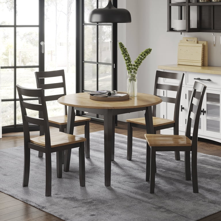 Signature Design by Ashley Gesthaven Round Dining Drop Leaf Table