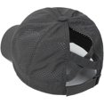 thumbnail image 2 of Womens Criss Cross Ponytail Baseball Cap Adjustable High Messy Bun Ponycap Quick Drying Hat-DF, 2 of 5