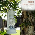 thumbnail image 5 of Alpine Corporation Indoor/Outdoor Hurricane Lantern, Cool White LED Lights, 5 of 13
