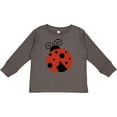 thumbnail image 3 of Inktastic Ladybug, Red Ladybug, Cute Ladybug, Ladybird Girls Long Sleeve Toddler T-Shirt, 3 of 5