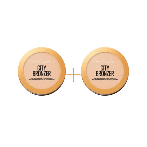 Maybelline City Bronze Bronzing Contour Powder 200 -2 Pack