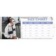 thumbnail image 7 of PUWEI Women's Casual Polka Dot Coats Lightweight High Neck Cropped Jacket with Pockets, 7 of 7