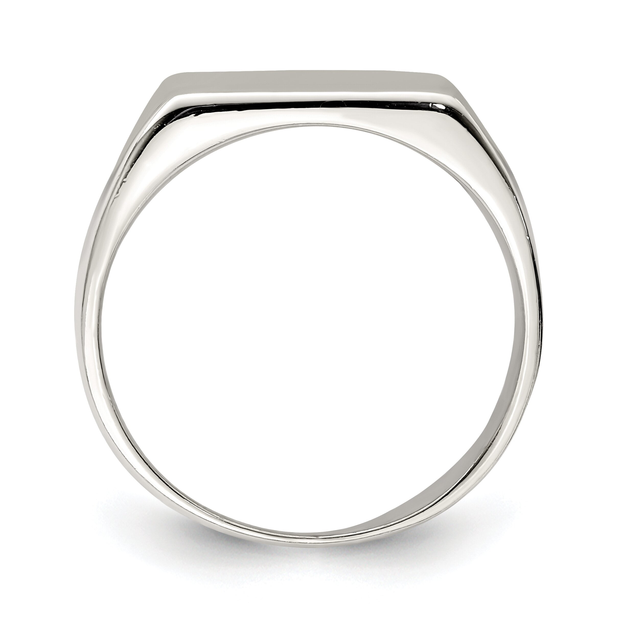 Sterling Silver Signet Ring Sz 9 - Walmart.com