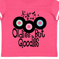 thumbnail image 4 of Inktastic Oldies but Goodies Records and Music Notes Boys or Girls Toddler T-Shirt, 4 of 5