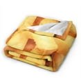 thumbnail image 2 of Wijzvio French Fries Throw Blanket Soft Fuzzy Fleece Blanket For Couch Bed Living Room Decoration 40"X30", 2 of 9
