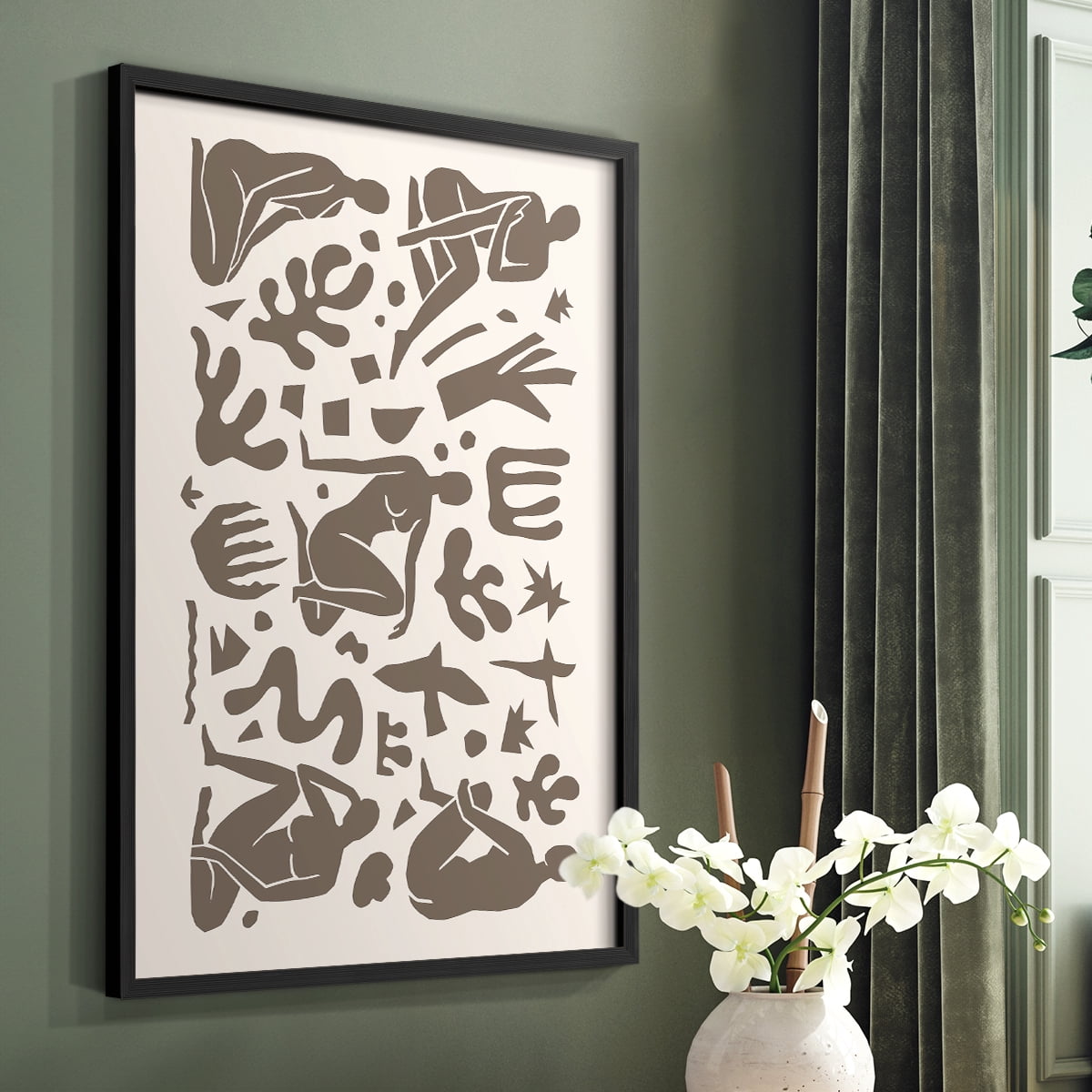 Matisse CCXXXIV in Solid Wood 22 x 28 Framed Print