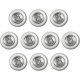 thumbnail image 1 of 10 X Led Night Light Lighting Wall Lights Touch On / Off Double Sided Glue White, 1 of 1