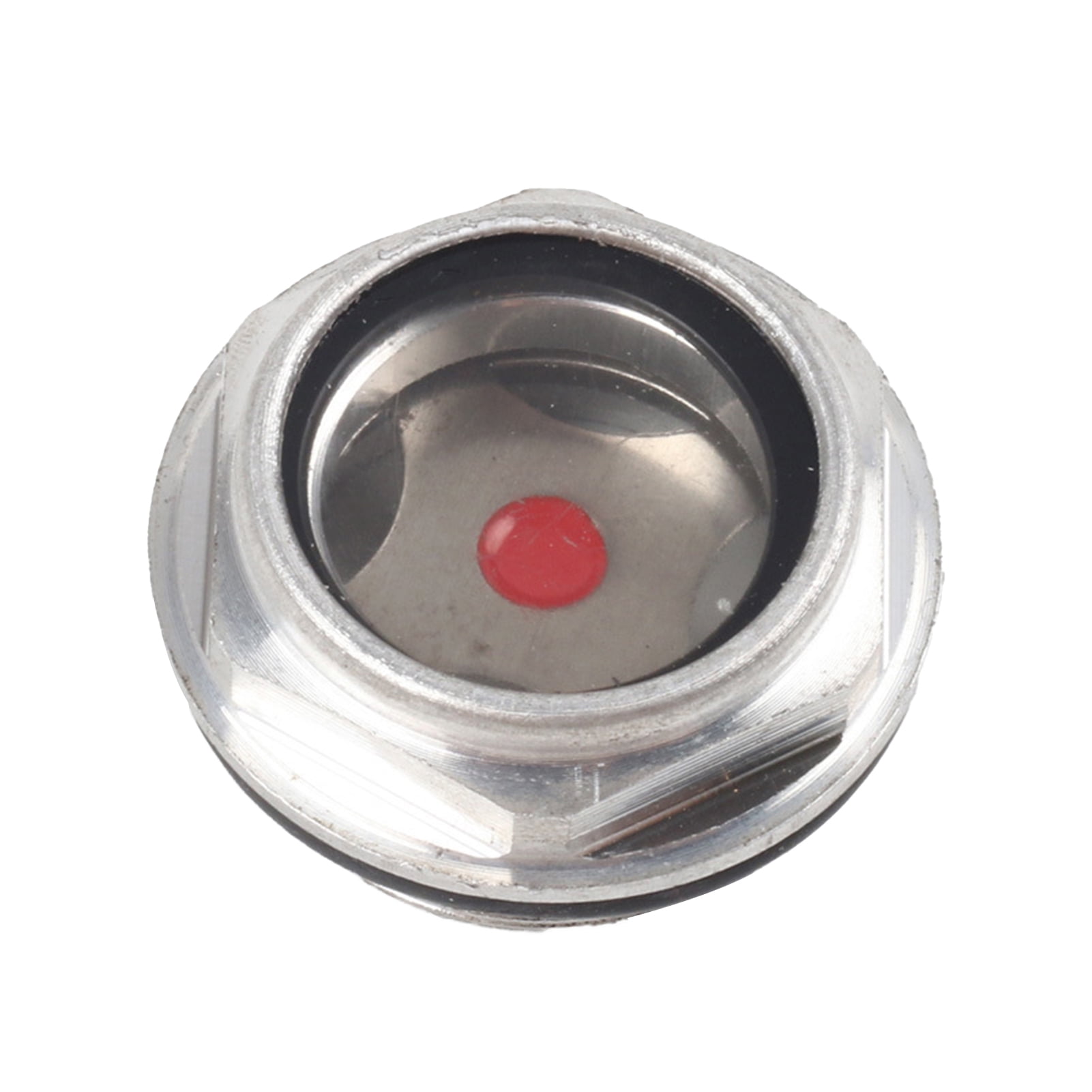 iaksohdu Air Compressor Sights Glass Heavy Duty Aluminum Threaded Oil