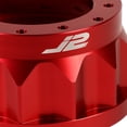 thumbnail image 2 of J2 Engineering J2-HUB-OT48-RD J2 For 1982 to 2003 Toyota Scion 2" Red Billet Aluminum Gear Steering Wheel 6-Bolt Hub Adapter 83 84 85 86 87 88 89 90 91 92, 2 of 5