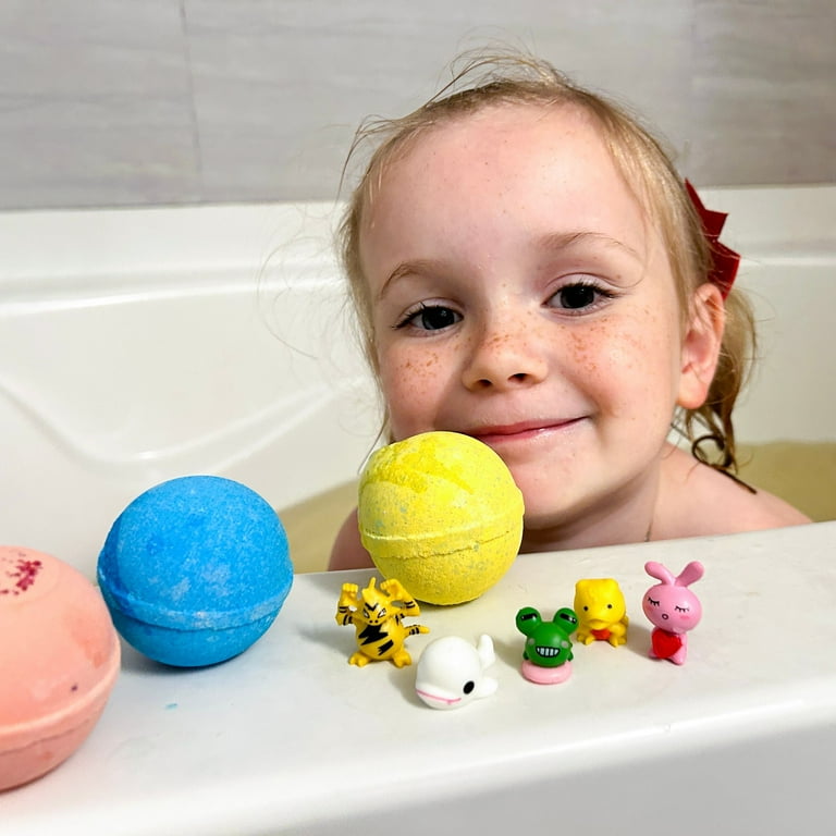 Bath Bombs with Toys Inside