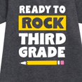 thumbnail image 2 of Instant Message - Ready To Rock Third Grade - Toddler And Youth Girls Fleece Dress, 2 of 5