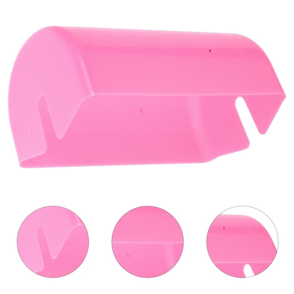 BESTOYARD Compact Lint Roller Covers Pink Plastic 1Pcs